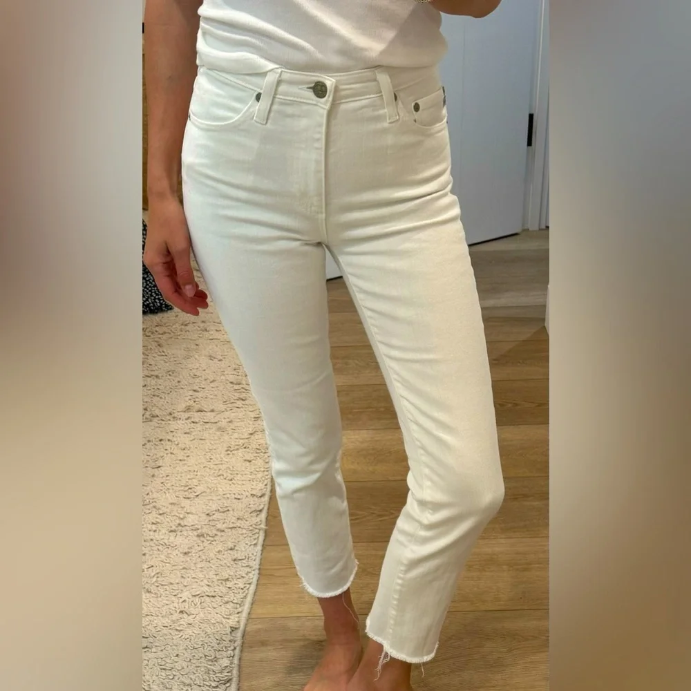 AG Isabelle White Jeans size 24 - Picture 1 of 5